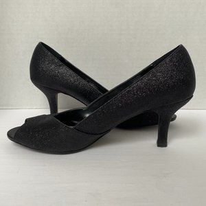 Easy Street - Alive @5 - Ravish Pump - Silver Glitter - Size 9 W